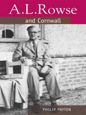 cover image of A.L. Rowse and Cornwall